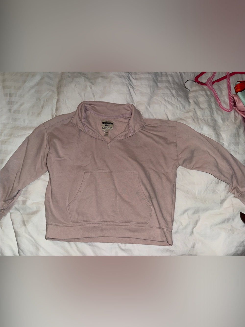 Original Use Dusty Pink Cowl Neck Pullover Sweater